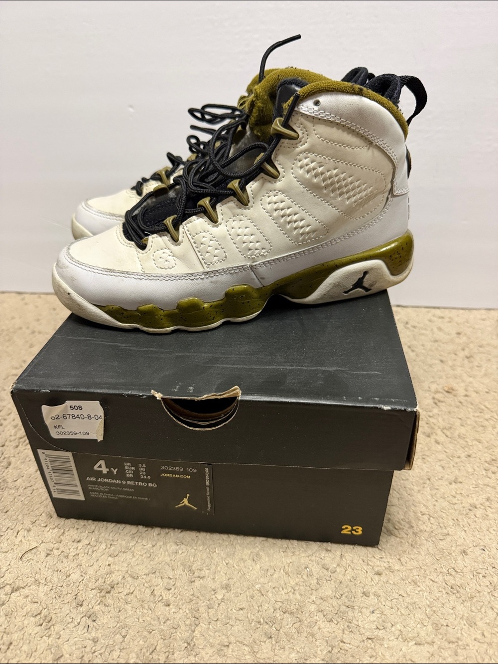 Kids Jordan 9